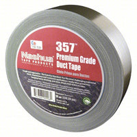 Nashua 357 Duct Tape - 2 X 60YD - Black Color- 24 rolls/case