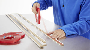 Tesa 4965 - Double-coated Tape with High Shear and Temperature Resistance