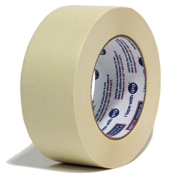 Intertape 1 Wide x 180 ft. Long x 7.2 mil White Paper Masking Tape Rubber  Adhesive, 26 Lb/In Tensile Strength, Series PG24 PG24..8 - 74405663 - Penn  Tool Co., Inc