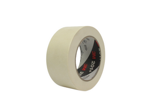 3M 201+ - General Purpose Crepe Paper Masking Tape - 2" x 60 yd. - 24 Rolls