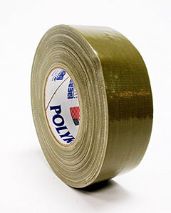 Polyken 231 - Military Grade Duct Tape - 3 X 60YD - Olive Drab Color - 16 rolls/case