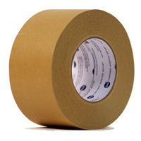 Intertape 534 'Industry Standard' Professional Industrial Moisture Resistant Medium Grade Flatback Paper Masking Tape - 3 Inch X 60 Yards - 16 Rolls per Case