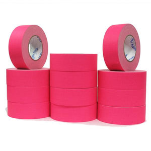 Premium Professional Grade Gaffer Tape - Fluorescent Pink - 50 Yards