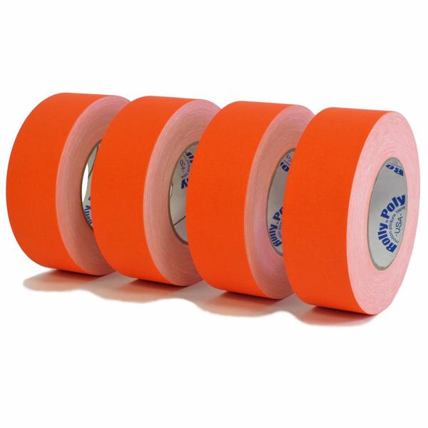 Premium Professional Grade Gaffer Tape - Fluorescent Orange - 50 Yards -  Industrial Tape Online Store