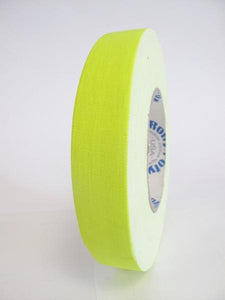 Premium Professional Grade Gaffer Tape - Fluorescent Yellow - 50 Yards