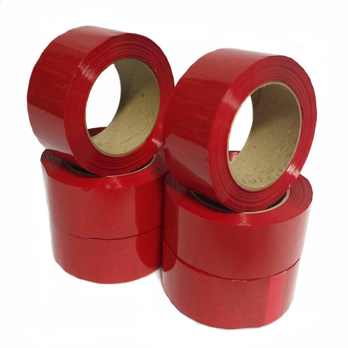 RED Color Tape 2 Wide 110yd 12pk tape,packaging,box,adhesiveshipping  supplies